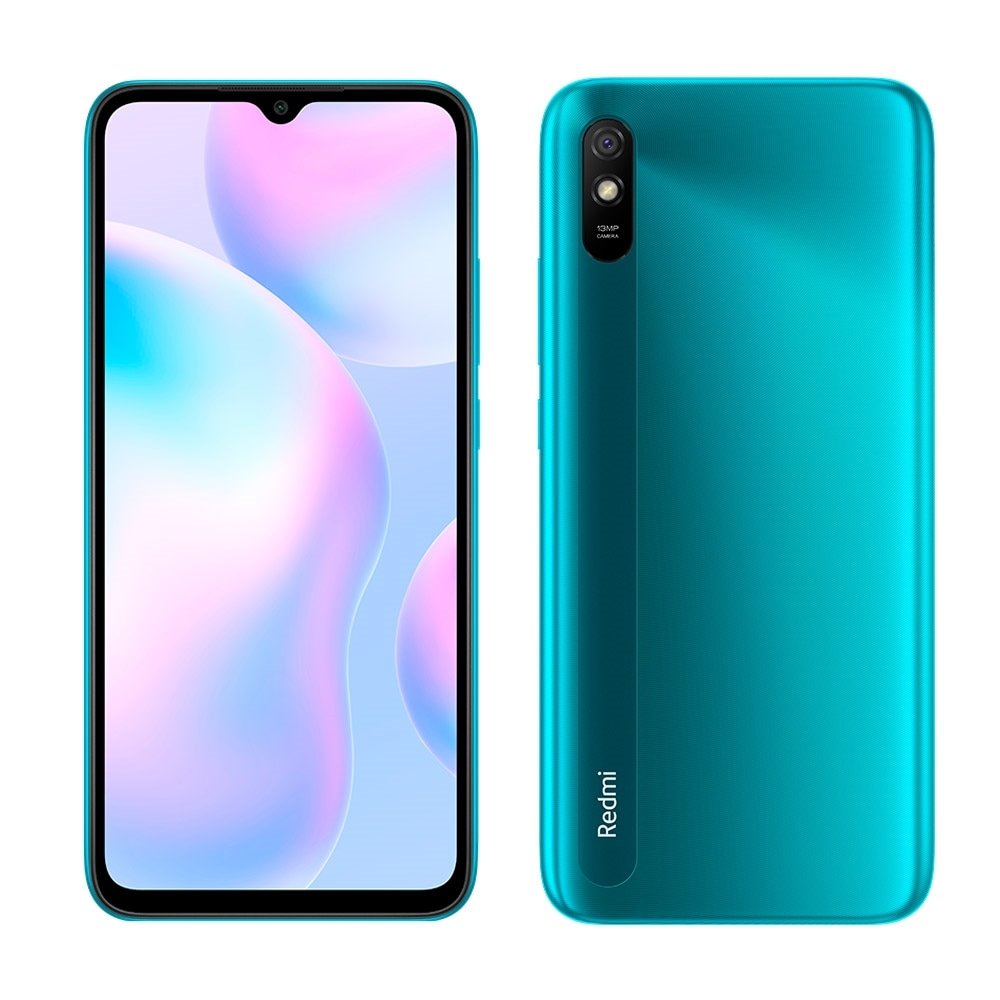 Smartphone Xiaomi Redmi 9A, Verde, Tela 6.53", 4G+WiFi, Android, Câm.Tras. de 13MP e Frontal de 5MP, 32GB