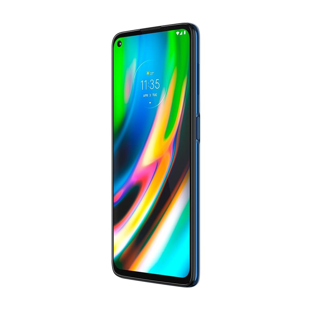 Smartphone Moto G9 Plus Azul Indigo, Tela 6.8", 4G+Wi-Fi+NFC, Android 10, Câm Tras.64+8+2+2MP e Frontal 16MP,4GB RAM,128GB