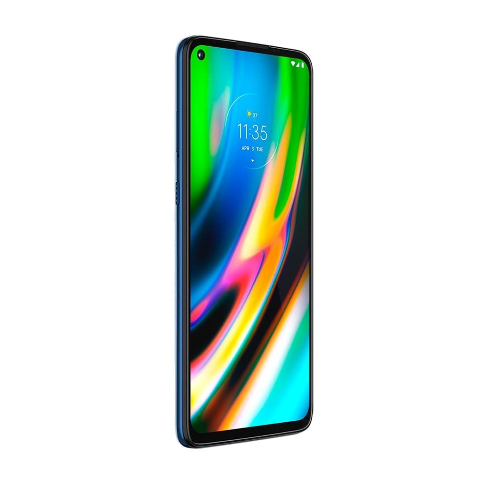 Smartphone Moto G9 Plus Azul Indigo, Tela 6.8", 4G+Wi-Fi+NFC, Android 10, Câm Tras.64+8+2+2MP e Frontal 16MP,4GB RAM,128GB