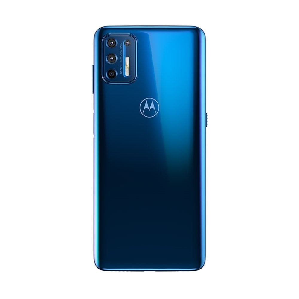 Smartphone Moto G9 Plus Azul Indigo, Tela 6.8", 4G+Wi-Fi+NFC, Android 10, Câm Tras.64+8+2+2MP e Frontal 16MP,4GB RAM,128GB