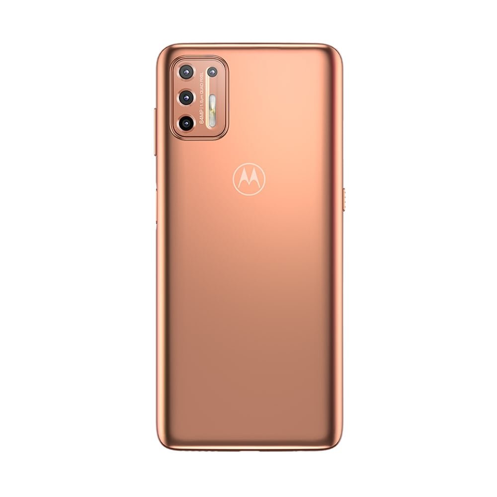 Smartphone Moto G9 Plus Ouro Rose, Dual Chip,Tela 6.8", 4G+Wi-Fi+NFC,Android 10, Câm Tras.64+8+2+2MP e Frontal 16MP, 128GB