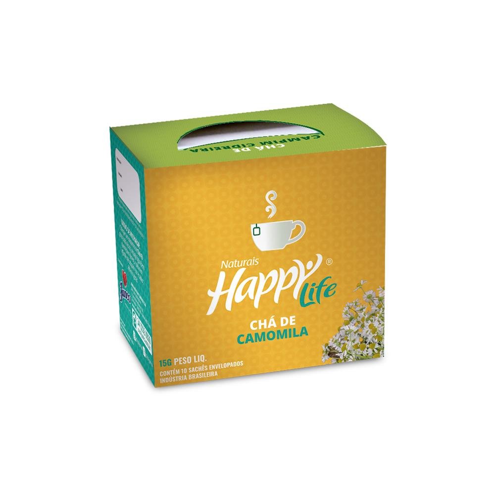 Chá de Camomila Happy Life Sache
