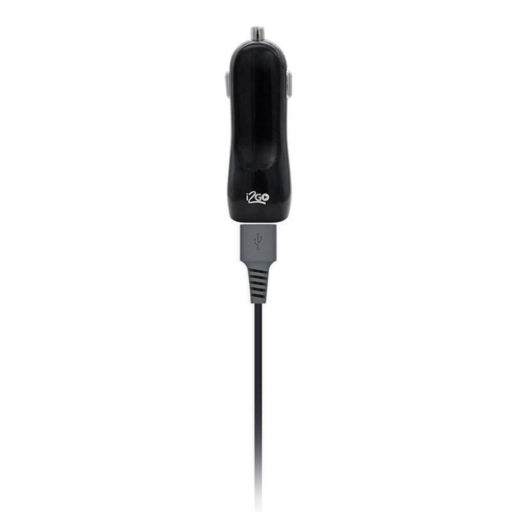 Carregador Veicular i2GO I2GCAR045, 2 USB, 3,4 Amperes, Preto