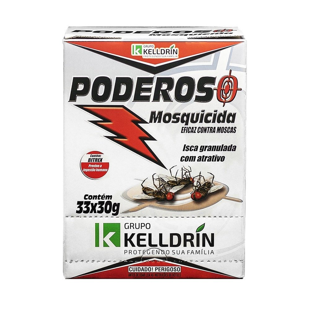 Mosquicida Poderoso Granulado 25g Embalagem com 33 Unidades