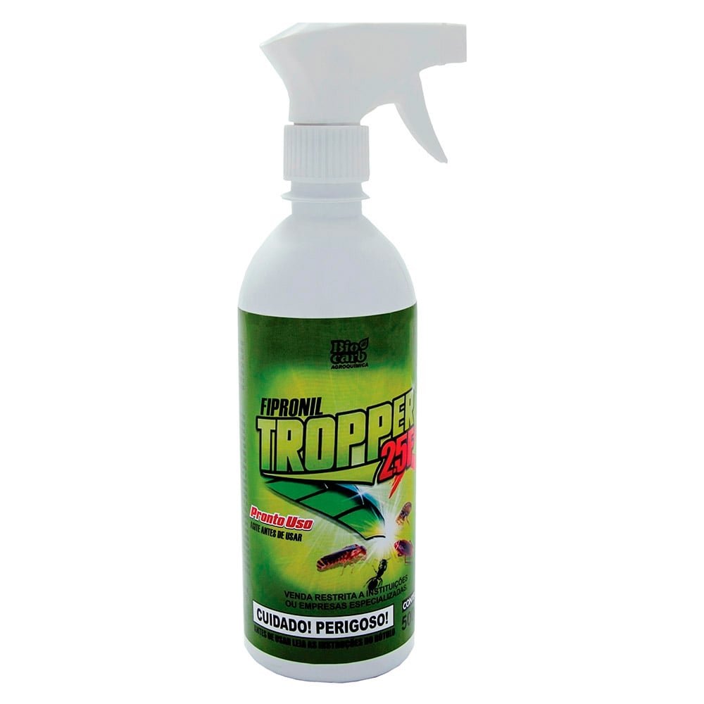 Inseticida Líquido Biocarb Tropper 2.5F PU - Embalagem com 12 Unidades de 500ml