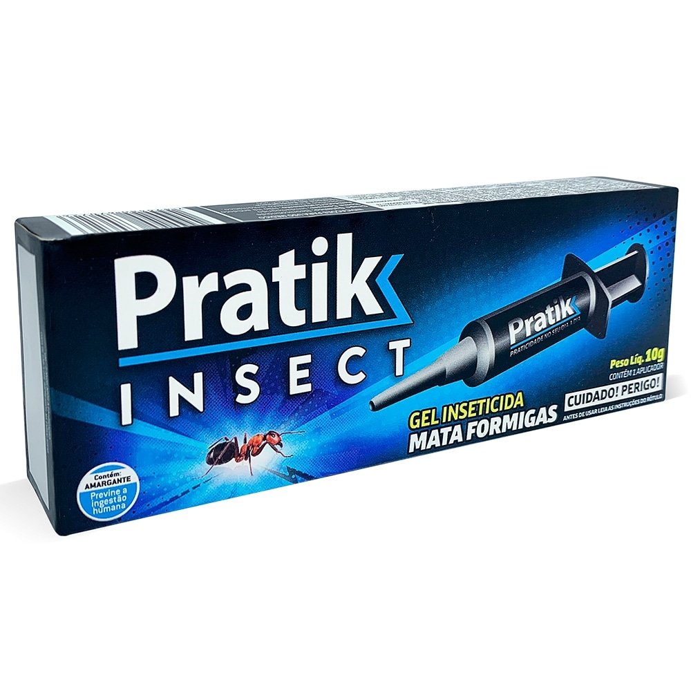 Inseticida Gel Pratik Insect Mata Formigas, 10g
