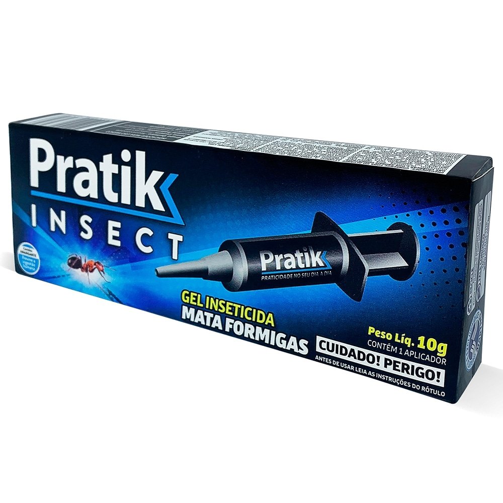 Inseticida Gel Pratik Insect Mata Formigas, 10g