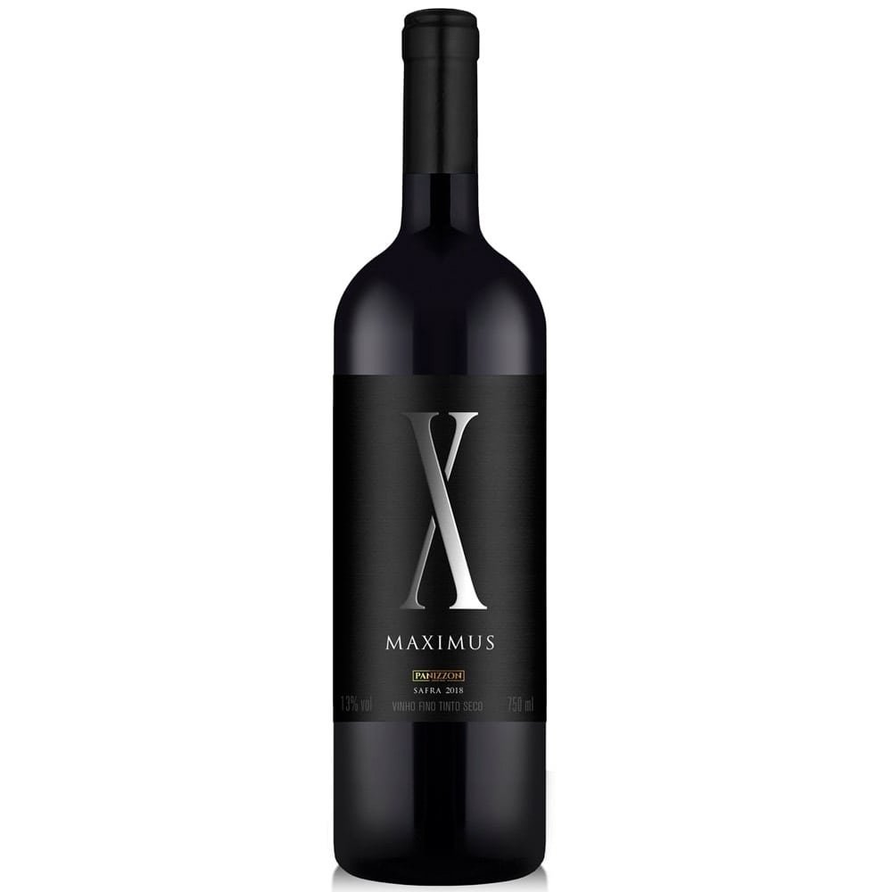 Vinho Nacional Panizzon Maximus Tinto Fino Seco 750ml