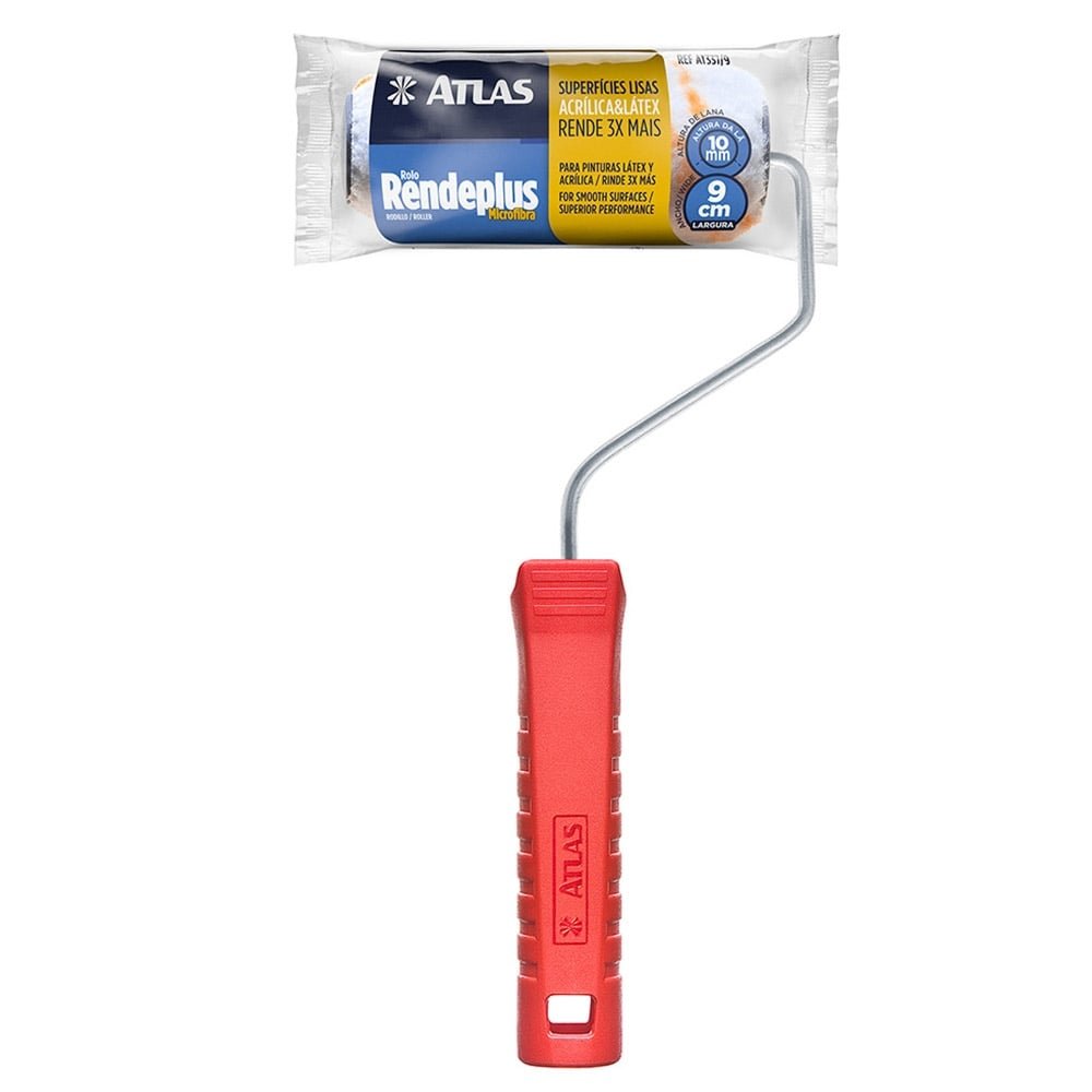 Rolo Microfibra Atlas Rendeplus AT337/9, 9cm