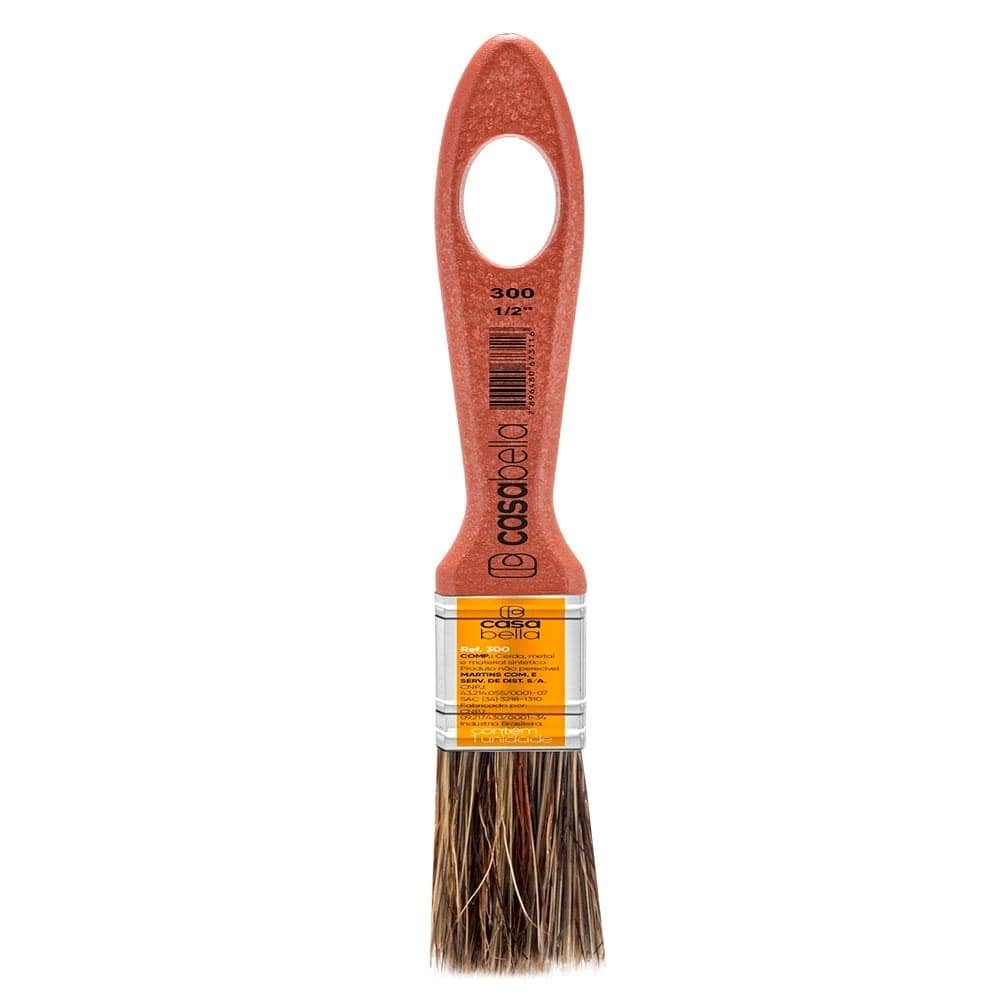 Trincha Casabella 300 1/2P Látex/Acrílica - Embalagem com 12 Unidades