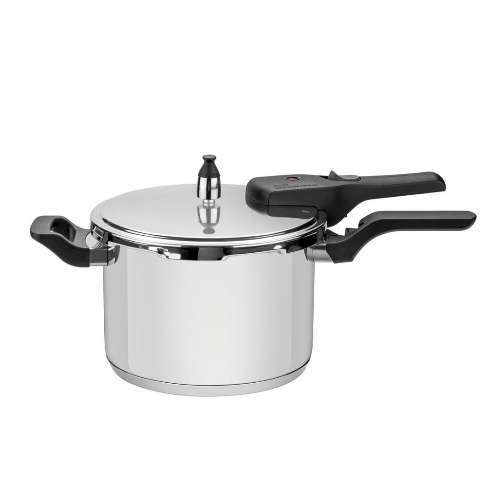 Panela de Pressão Tramontina Brava - Aço Inox Fundo Triplo 4,5 Litros