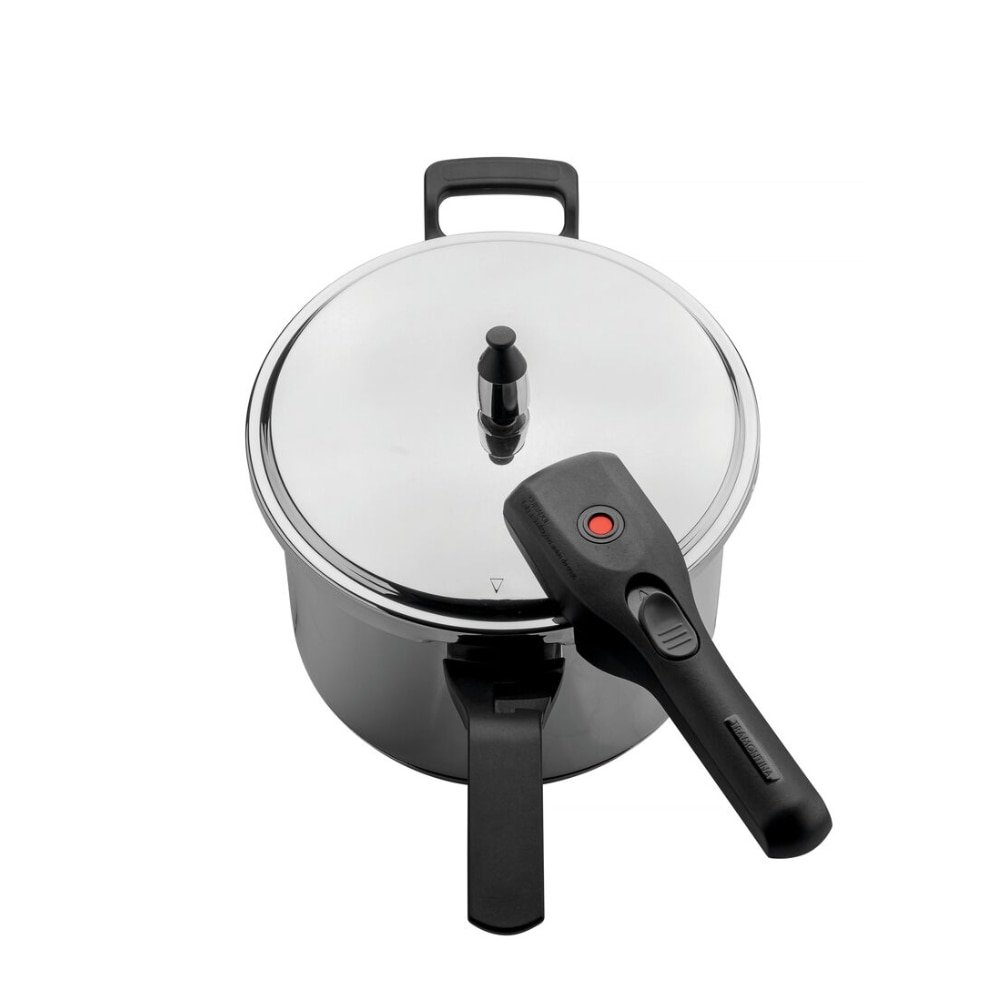 Panela de Pressão Tramontina Brava - Aço Inox Fundo Triplo 4,5 Litros