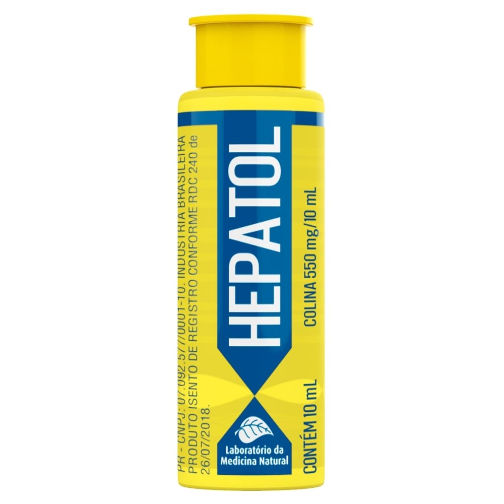 Hepatol Sabor Abacaxi 10ml - Embalagem com 30 Unidades