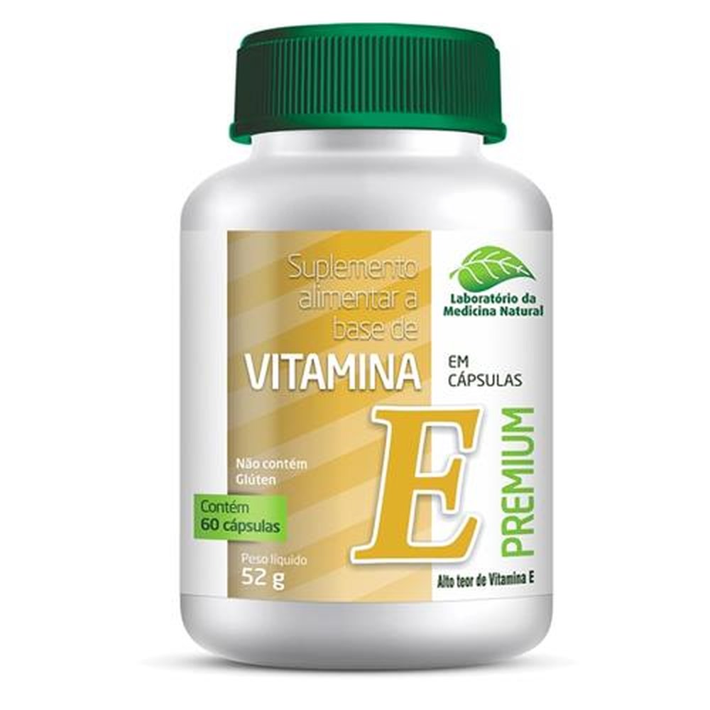 Vitamina E Premium 52g 60 Cápsulas