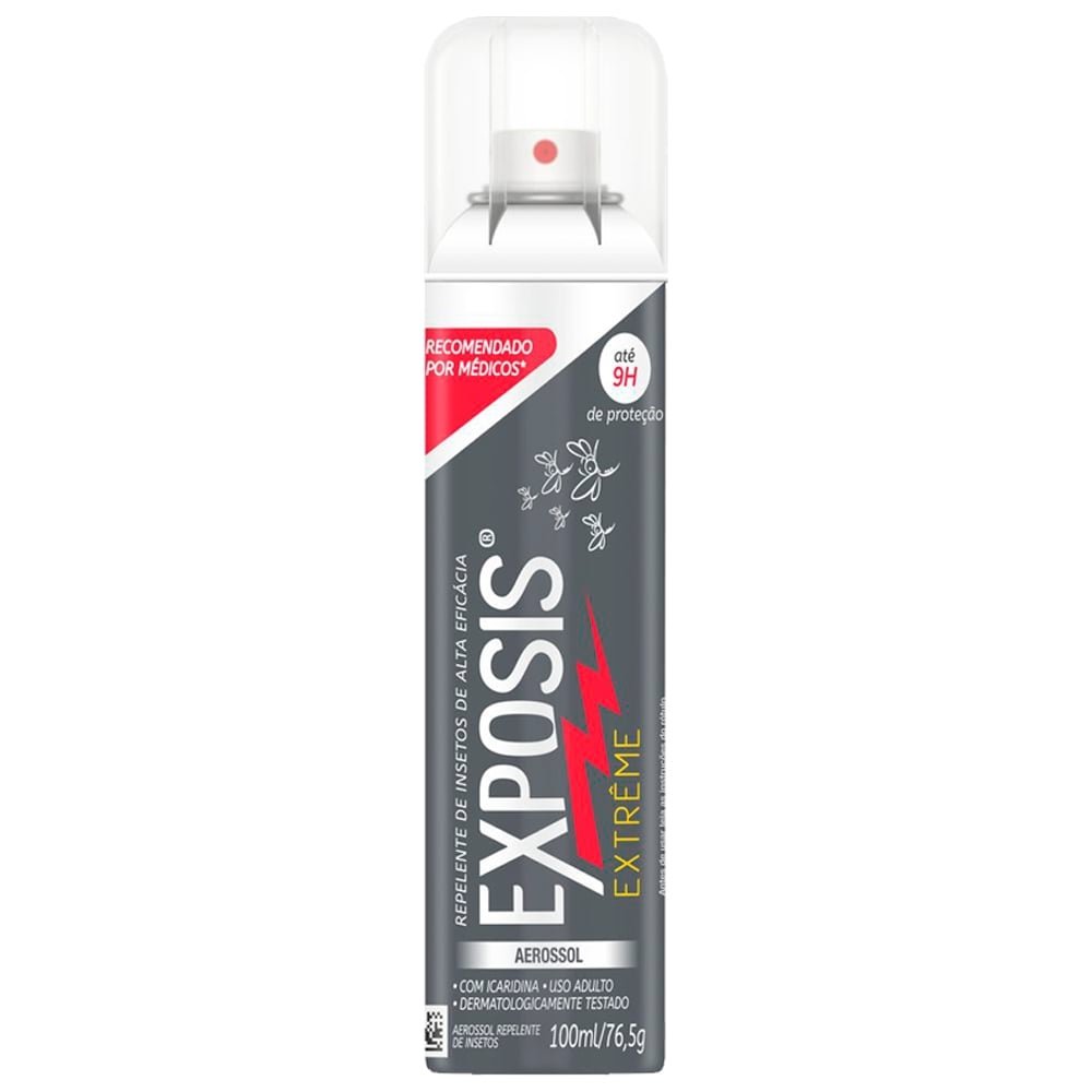 Repelente de Insetos Exposis Extreme Aerosol 100ml