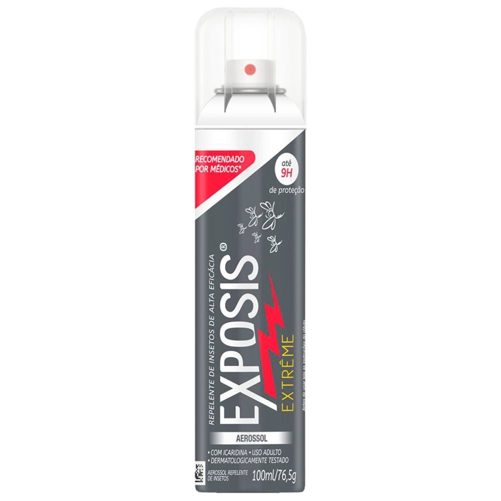 Repelente de Insetos Exposis Extreme Aerossol 100ml