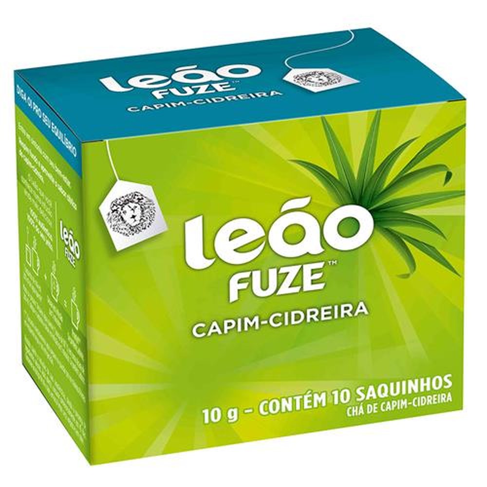 Chá de Capim-Cidreira 10g - 10 unidades - Leão