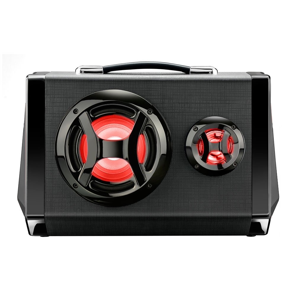 Caixa Amplificadora Multilaser SP217, USB, SD, Bluetooth, AUX, P2, MP3, Rádio FM ,Entrada para Microfone, 80W RMS
