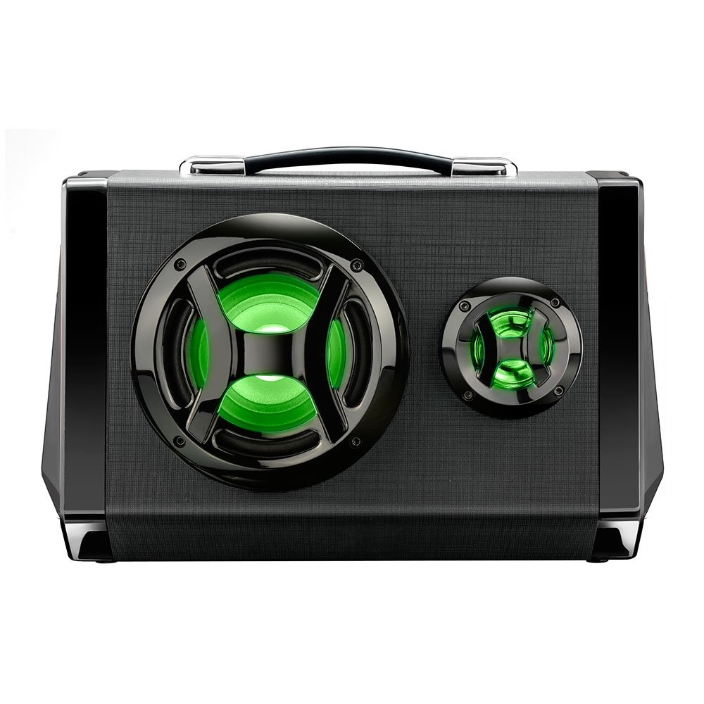 Caixa Amplificadora Multilaser SP217, USB, SD, Bluetooth, AUX, P2, MP3, Rádio FM ,Entrada para Microfone, 80W RMS