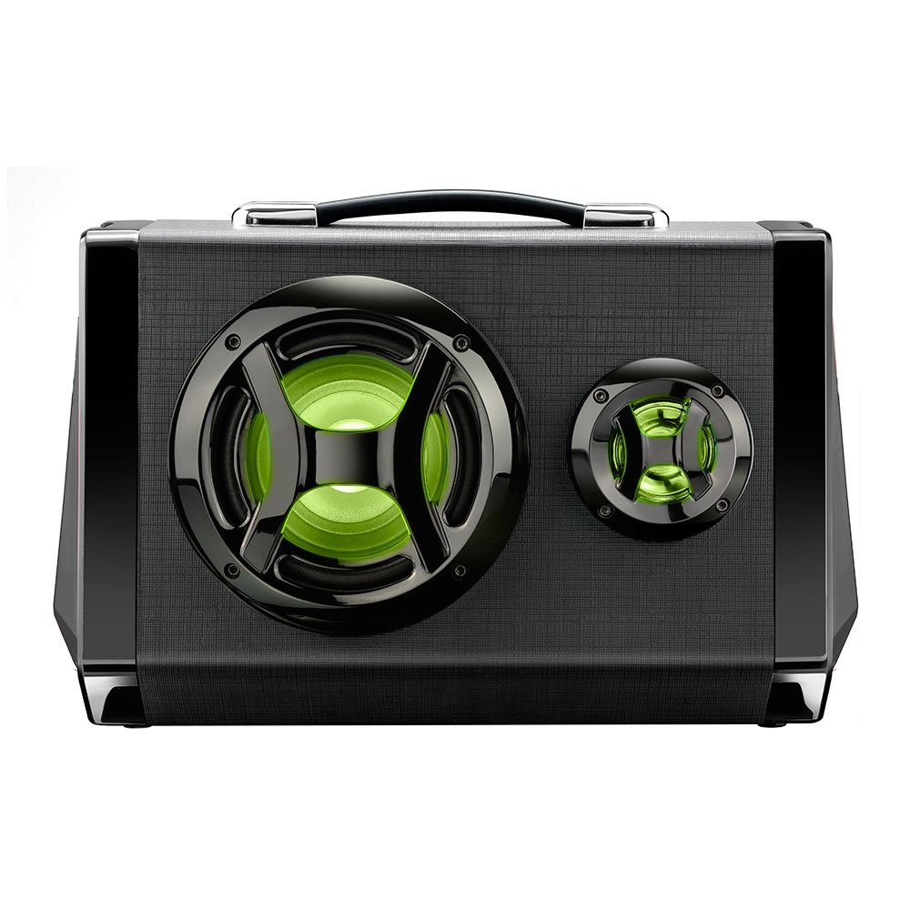 Caixa Amplificadora Multilaser SP217, USB, SD, Bluetooth, AUX, P2, MP3, Rádio FM ,Entrada para Microfone, 80W RMS