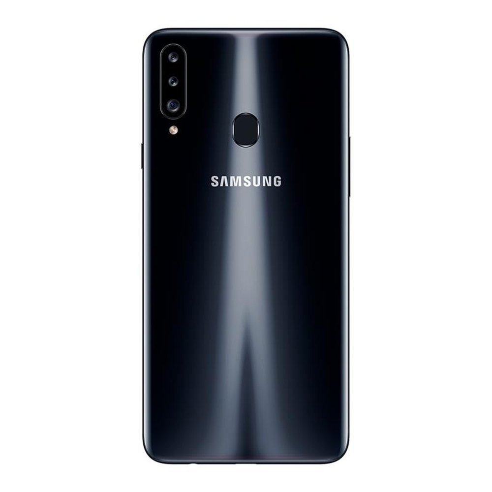 Smartphone Samsung Galaxy A20s, Preto, Tela 6.5", 4G+WI-Fi, Android 9, Câm Traseira 13+5+8MP e Frontal 8MP,3GB RAM, 32GB
