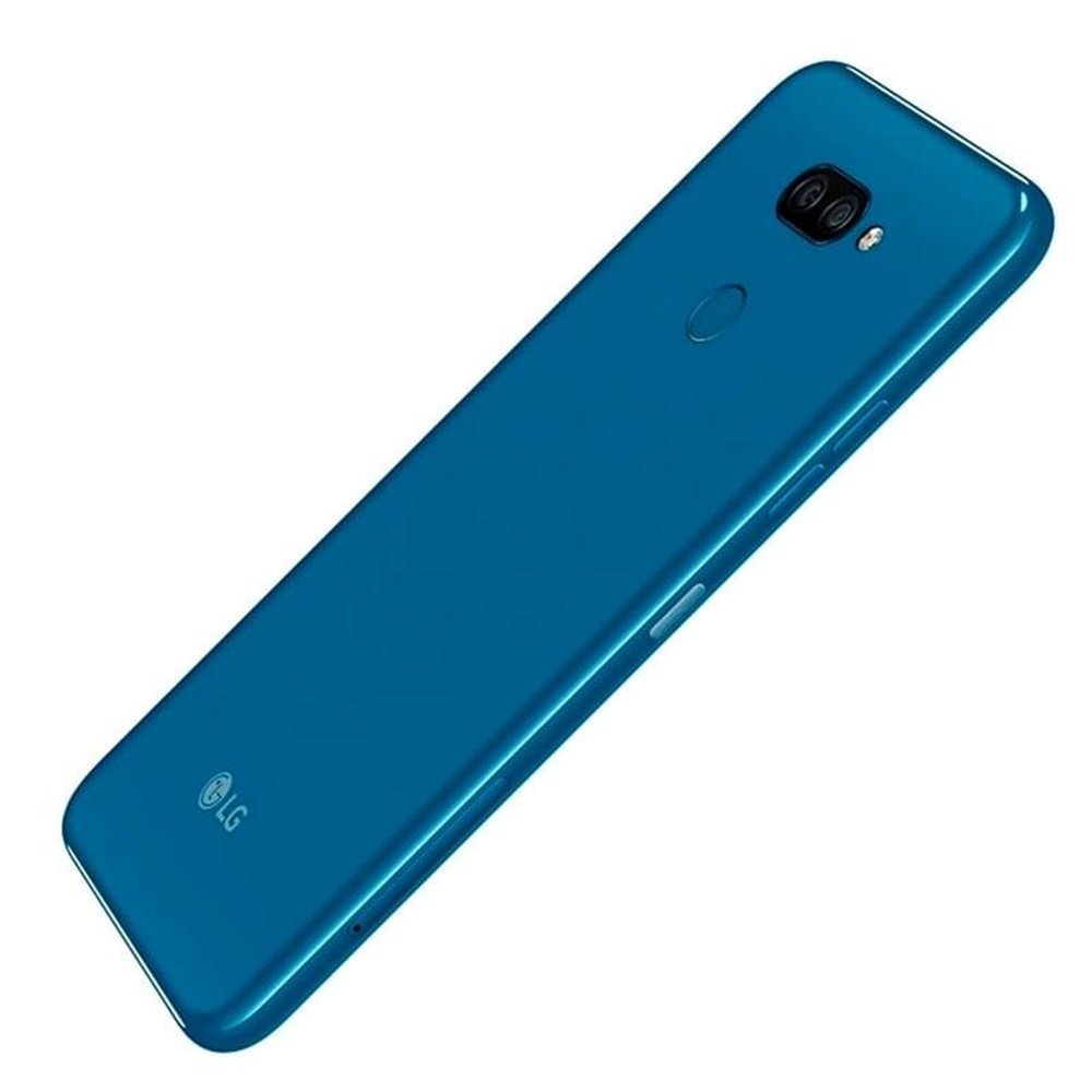 Smartphone LG K40S, Dual Chip, Azul, Tela 6,1", 4G+Wi-Fi, Android 9.0, Câmera Traseira 13MP+5MP e Frontal 13MP, 32GB