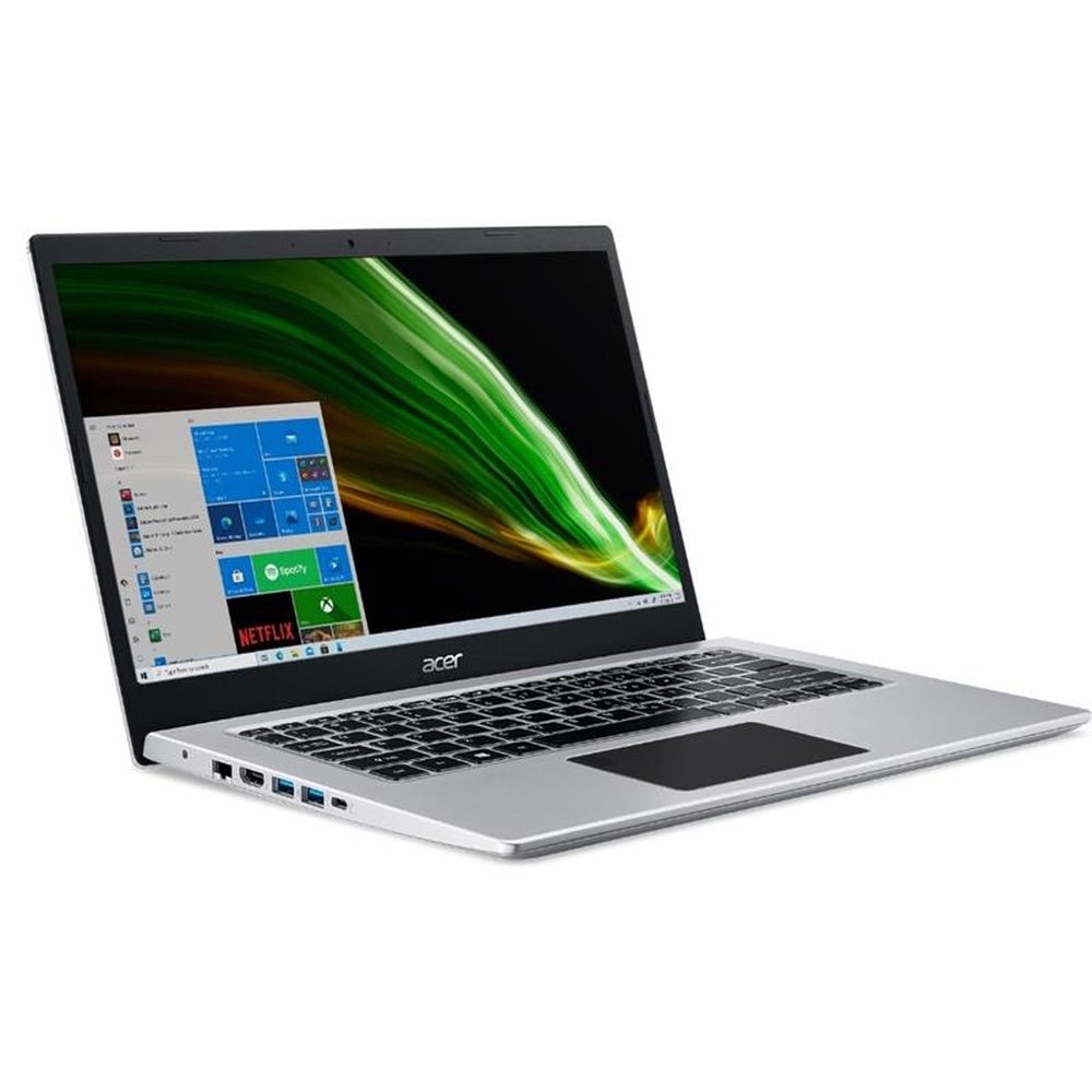 Notebook Acer Aspire 5, Prata, Tela de 14", Core I3, 8GB RAM, 512GB SSD, Windows 10