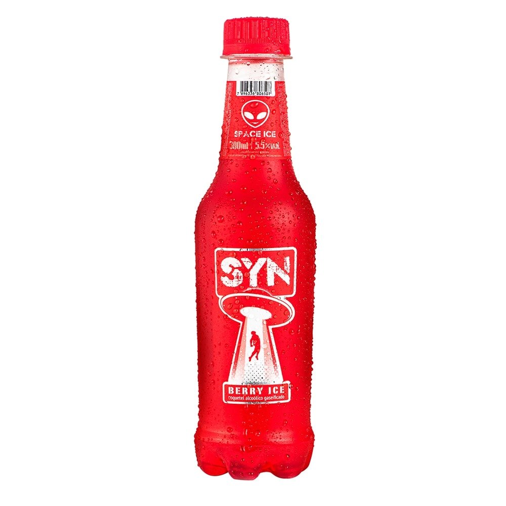 Ice Syn Berry 300ml - Embalagem com 24 Unidades