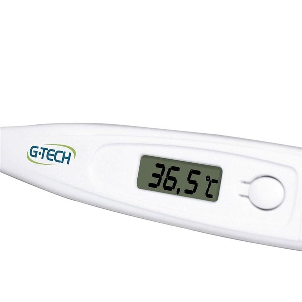 Termômetro Clinico G-Tech Digital Ponta Rígida Branco