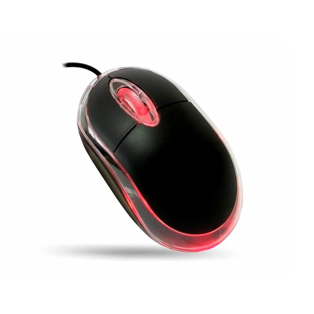 Mouse Óptico BRX MO-M833 Preto