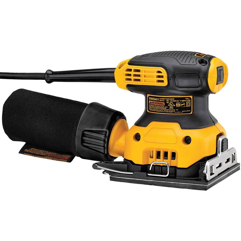 Lixadeira Orbital Dewalt DWE6411 1/4 de Folha 230W 110V