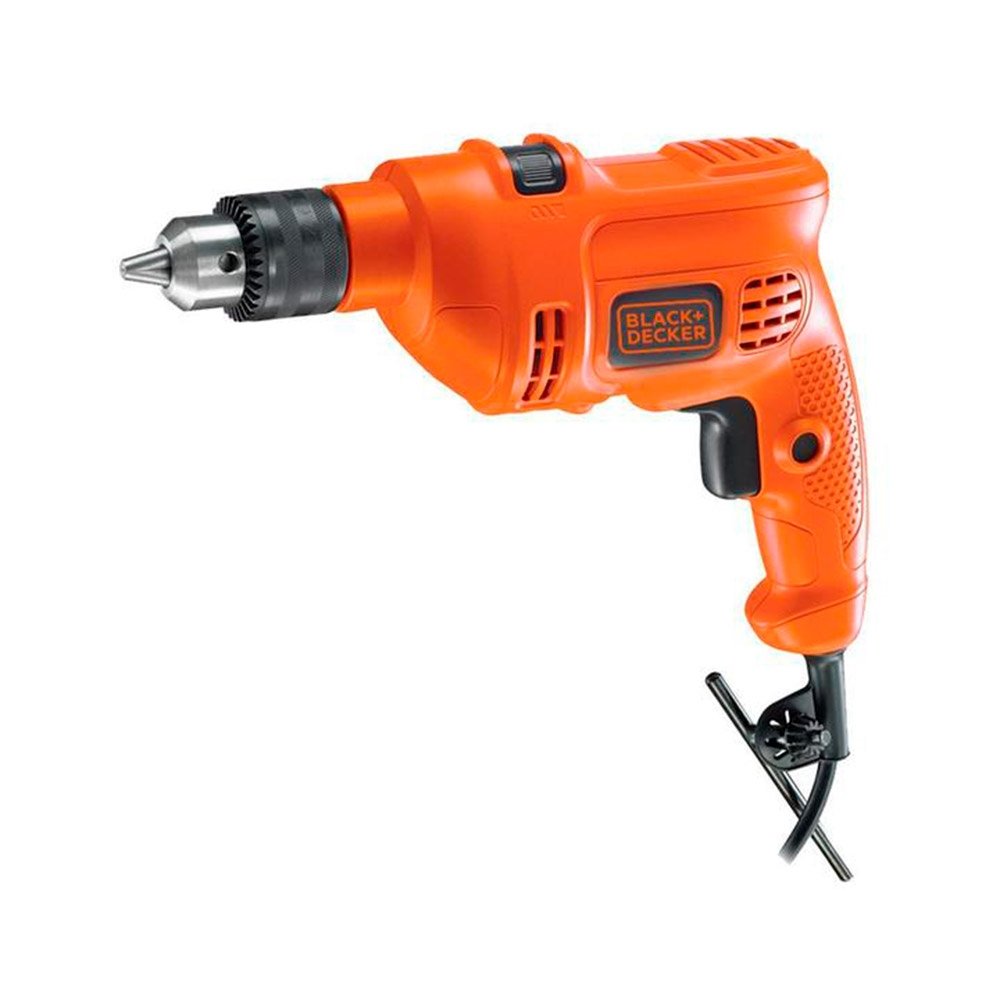 Furadeira de Impacto Black & Decker TM500KB9BR 3/8P, 9 Brocas, Maleta, 560W, 220V