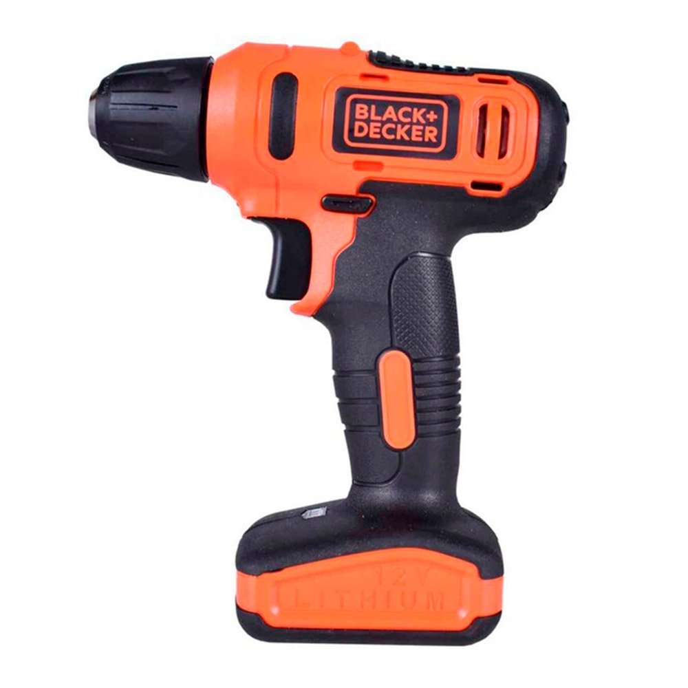 Furadeira Parafusadeira Black & Decker LD12SBR 3/8P + 13 Acessórios Bivolt
