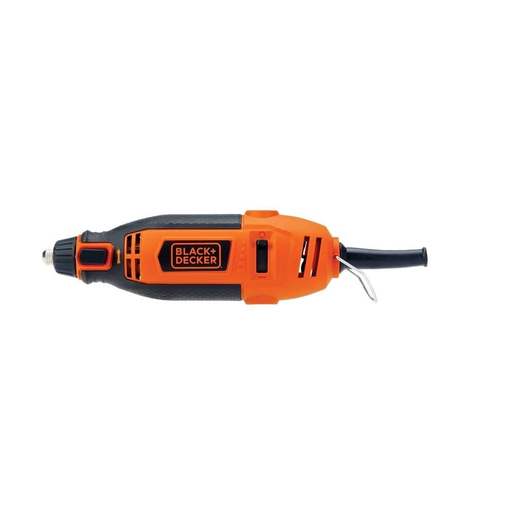 Micro Retifica Black e Decker RT18KABR Controle de Torque 113 Acessórios + Maleta 180W 110V