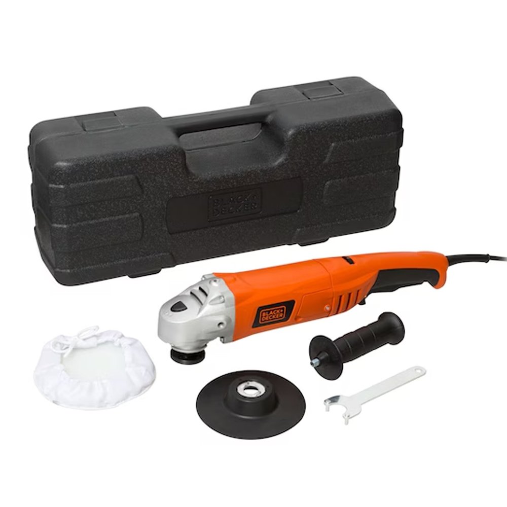 Lixadeira Politriz Black & Decker WP600K 5P 600W com Maleta 110V