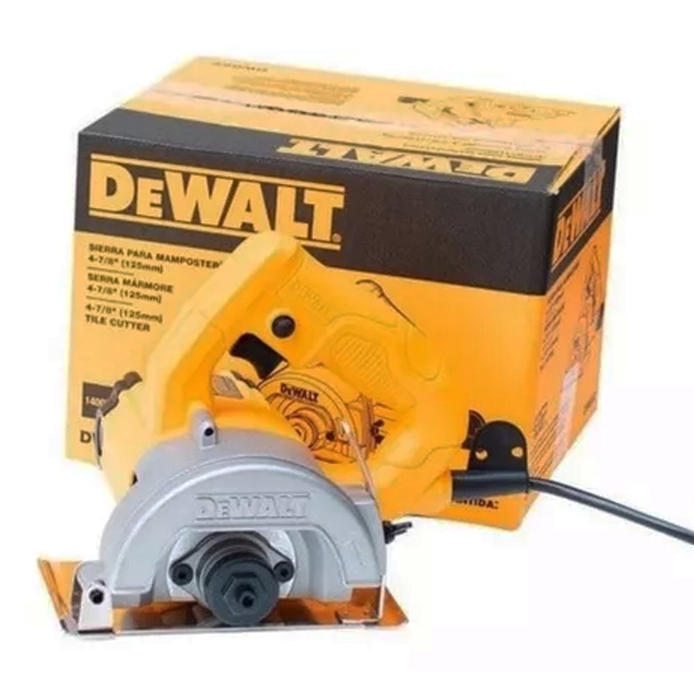 Serra Mármore Dewalt DW862 4.7/8P 1400W 125mm 220V