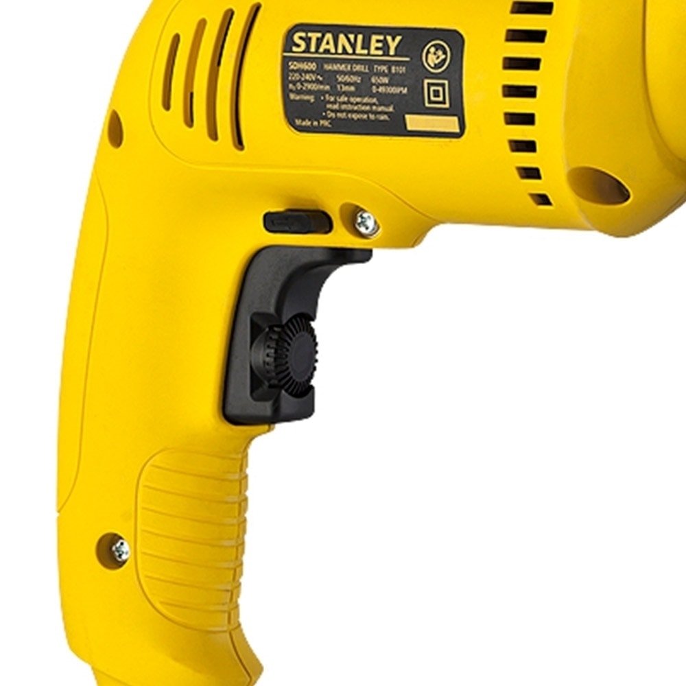 Furadeira de Impacto Stanley VVR 1/2P SDH600 600W 220V