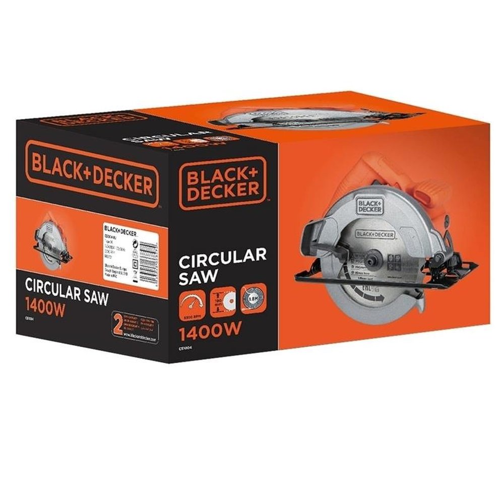 Serra Circular Black & Decker 7,1/4 CS1004 1400W 110V