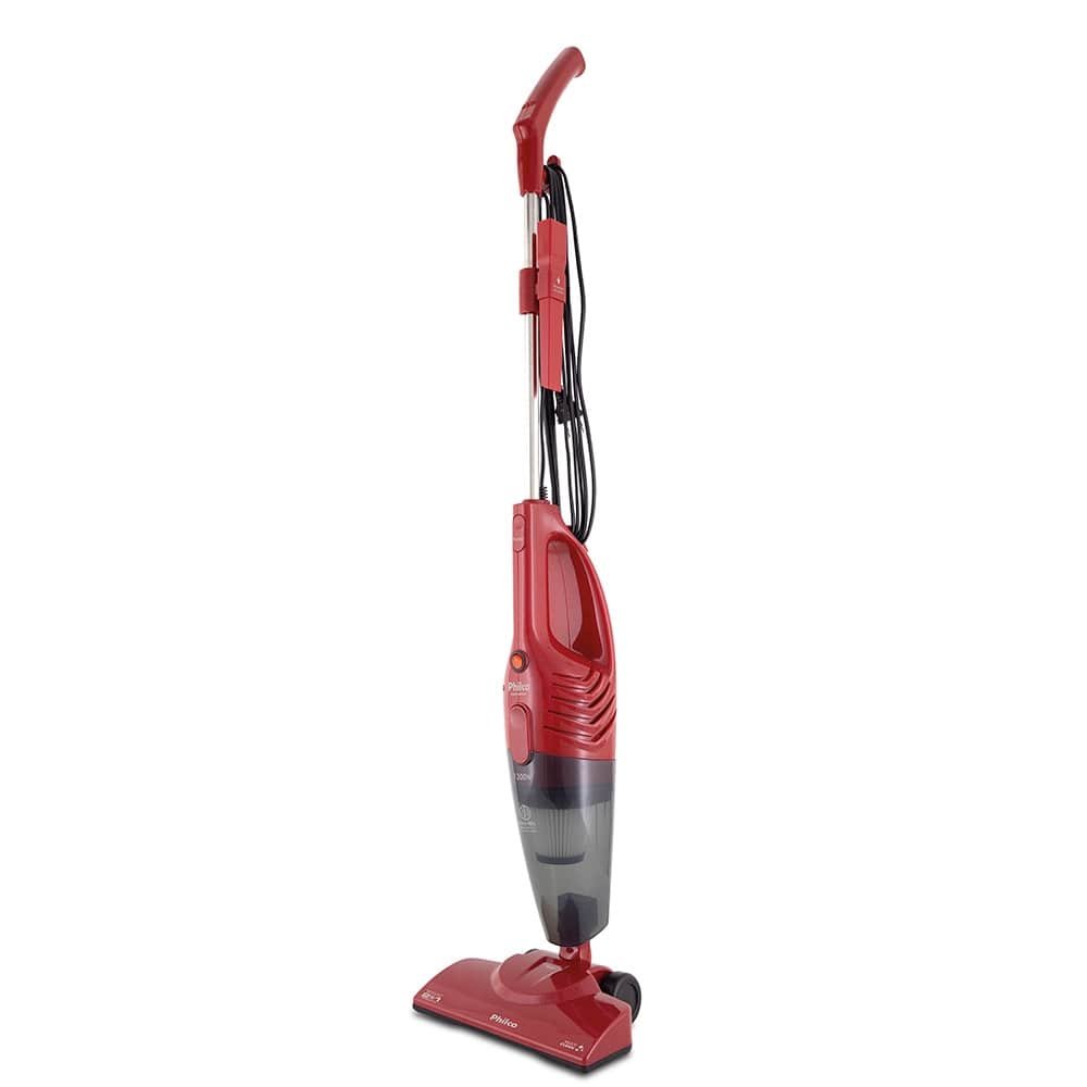 Aspirador de Pó Vertical Philco PAS1300V Multi Clean - 650ml, 1300W, Vermelho, 110V