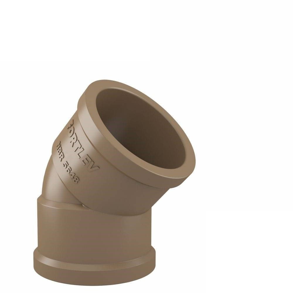 Joelho Soldável 45 Fortlev 25mm 40x1