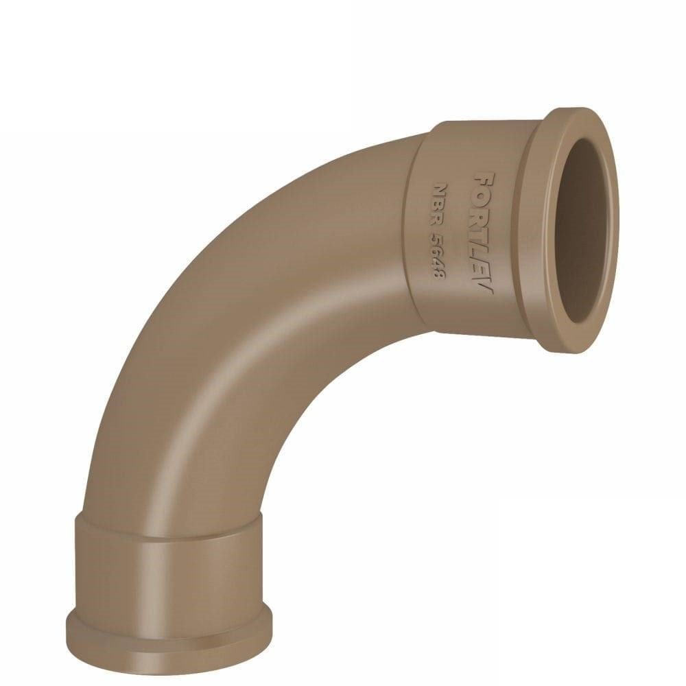 Curva Soldável 90º Fortleve 25mm - Embalagem com 20 Unidades