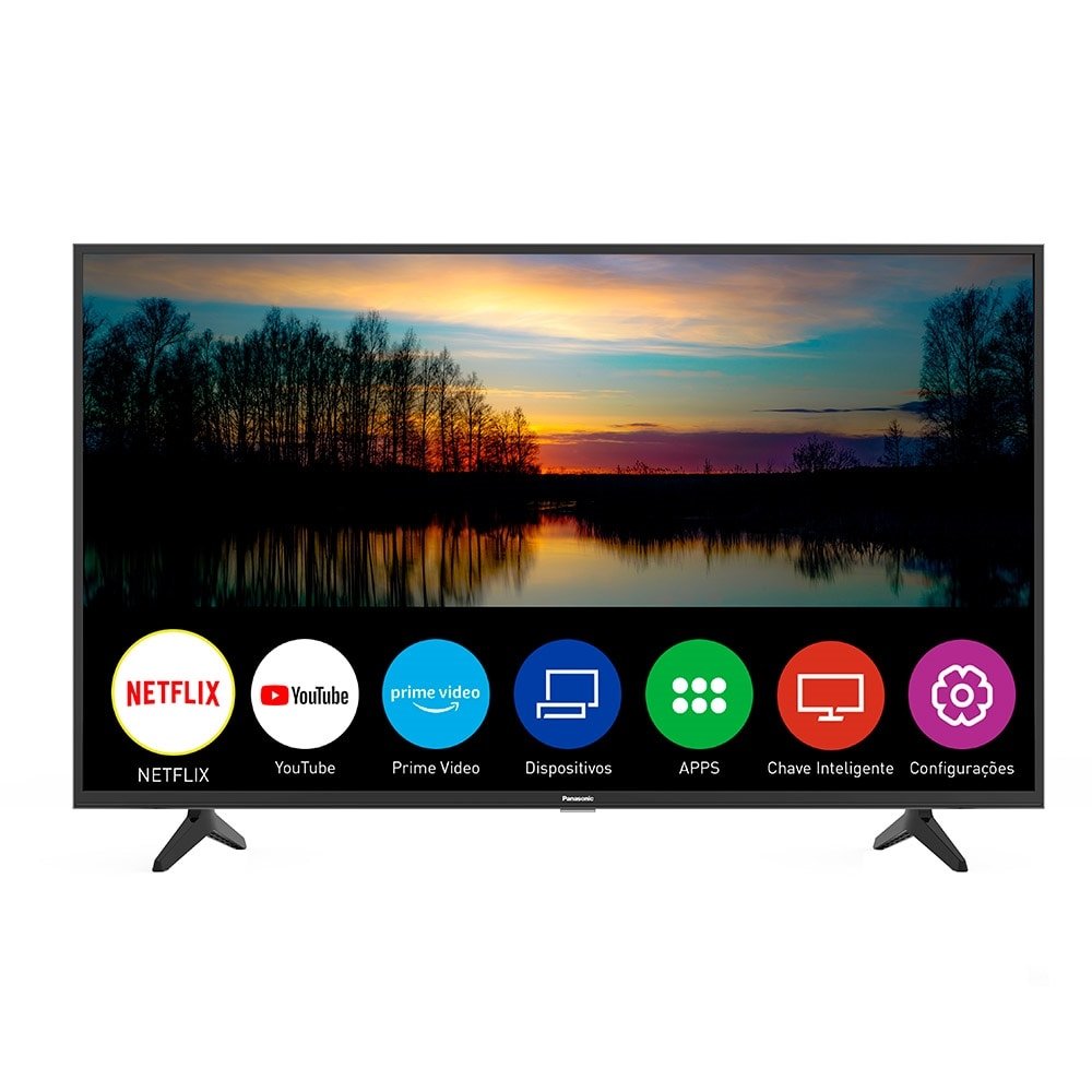 Smart TV LED 42" Panasonic TC-42JS500B HD com Wi-Fi, 1 USB, 2 HDMI, 60Hz