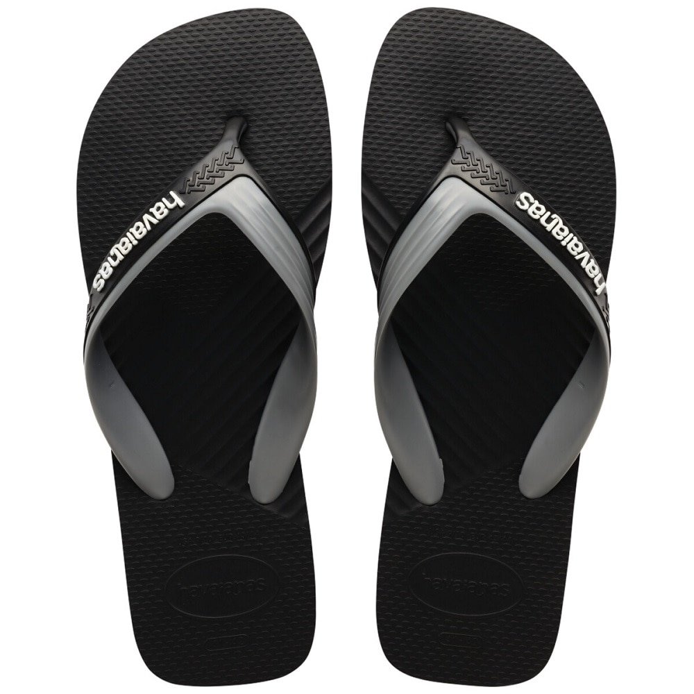 Havaianas Dual Preto/Cinza Aço 45/6