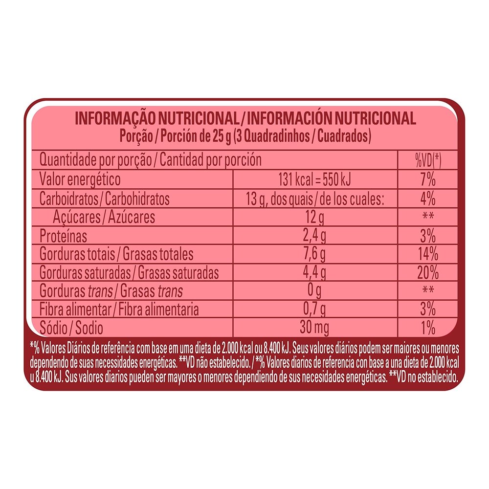 Chocolate Nestlé Classic Duo Cookie 150g - Embalagem com 22 Unidades