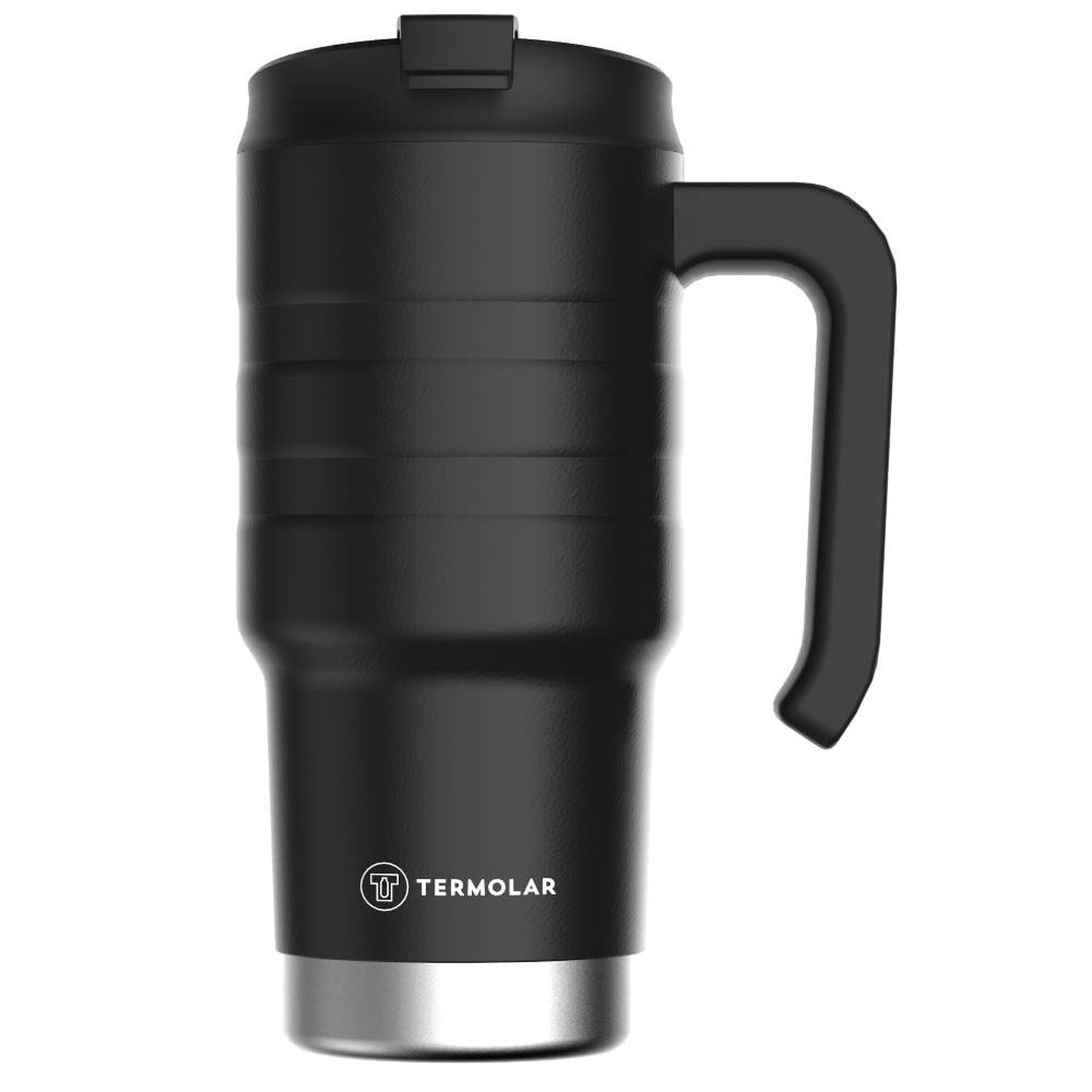 Copo Térmico com Tampa Termolar Moove 590ml Preto Inox