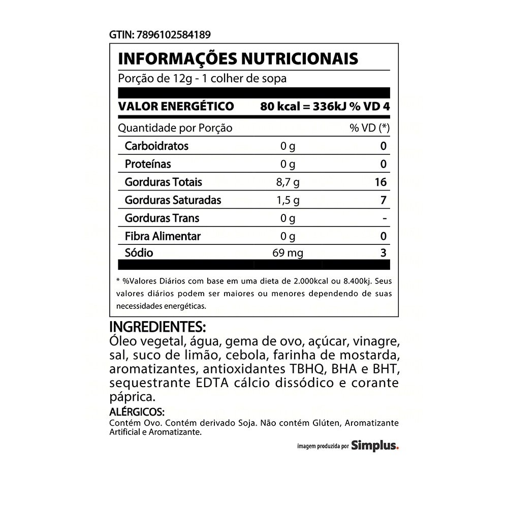 Maionese Heinz 215g - Embalagem com 16 Unidades