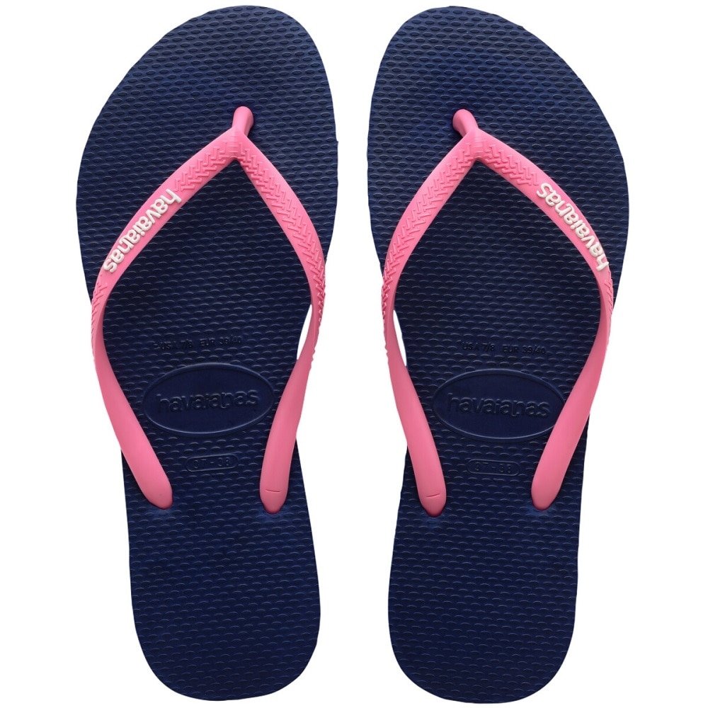 Havaianas Slim Logo Pop-Up Azul/Pink 41/2