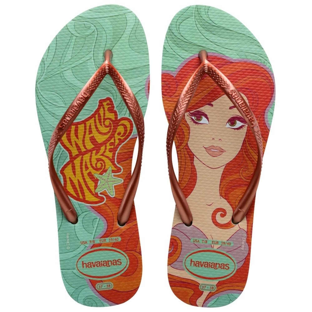 Havaianas Slim Princesas Argila 33/4