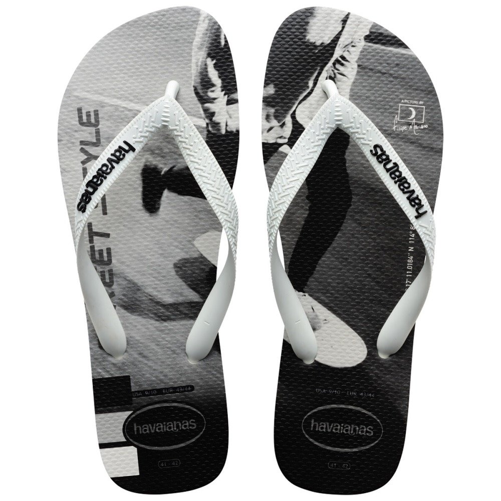Havaianas Hype Branco/Preto 35/6