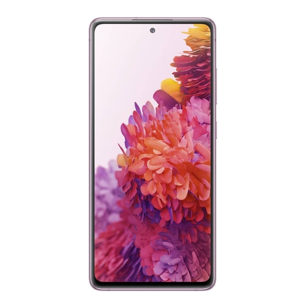 Smartphone Samsung Galaxy S20 FE Violeta, Tela de 6.5", 5G+Wi-Fi+NFC, And. 12, Câm. Tras. 12+12+8MP e Fro. 32MP, 6GB RAM, 128GB